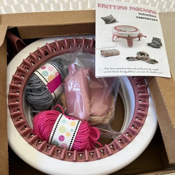 SENTRO Knitting Machine 40 Needles, Smart Weaving Loom Round Knitting Machines - Picture 7 of 7